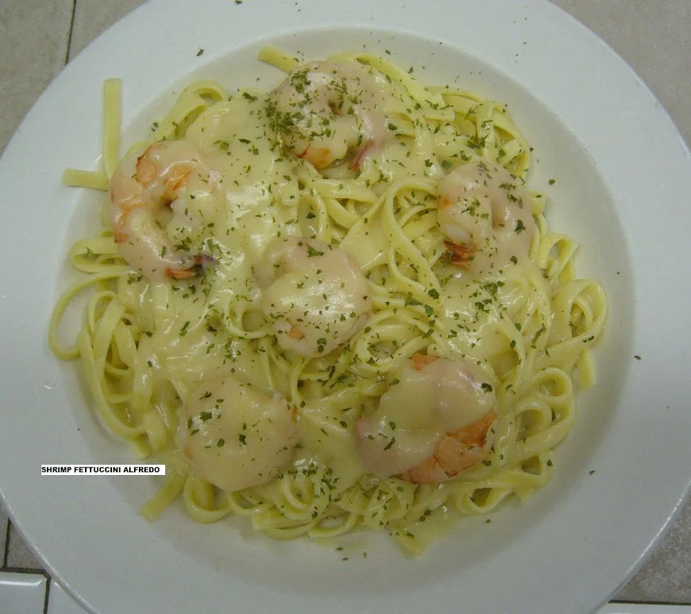 Shrimp Alfredo